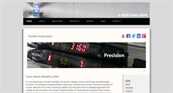 Desktop Screenshot of franklinautomation.com